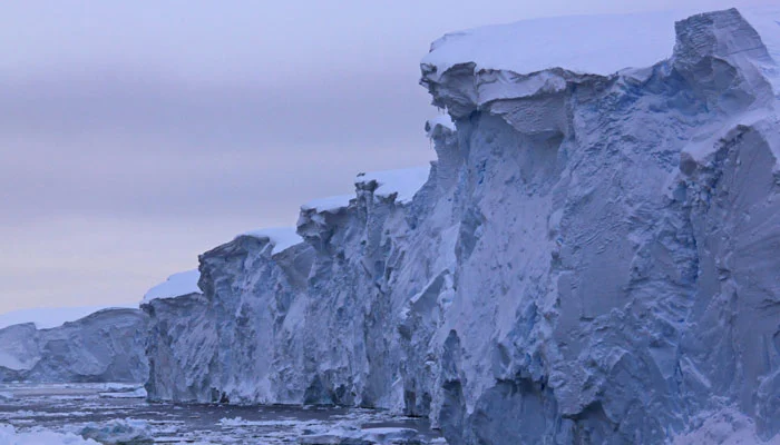 Melting Thwaites, also known as the “Doomsday Glacier,” since the 1940s ...