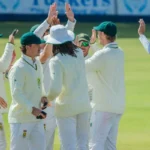 BULAWAYO: Corbin Bosch's all-around skill and rookie Lhuan-dre Pretorius's record-breaking century helped South Africa defeat Zimbabwe by a resounding 328 runs in the opening Test match. In the first Test of the two-match series, the home team's batting line collapsed on a pitiful 208 runs while chasing a difficult 537-run goal. Bosch removed the number three batsman on the first ball of the day, giving Zimbabwe the worst possible start as they attempted to rally from 32-1 through opener Prince Masvaure and Nick Welch (0). Following the early blow, Masvaure was joined by first-innings centurion Sean Williams for a short 32-run partnership.