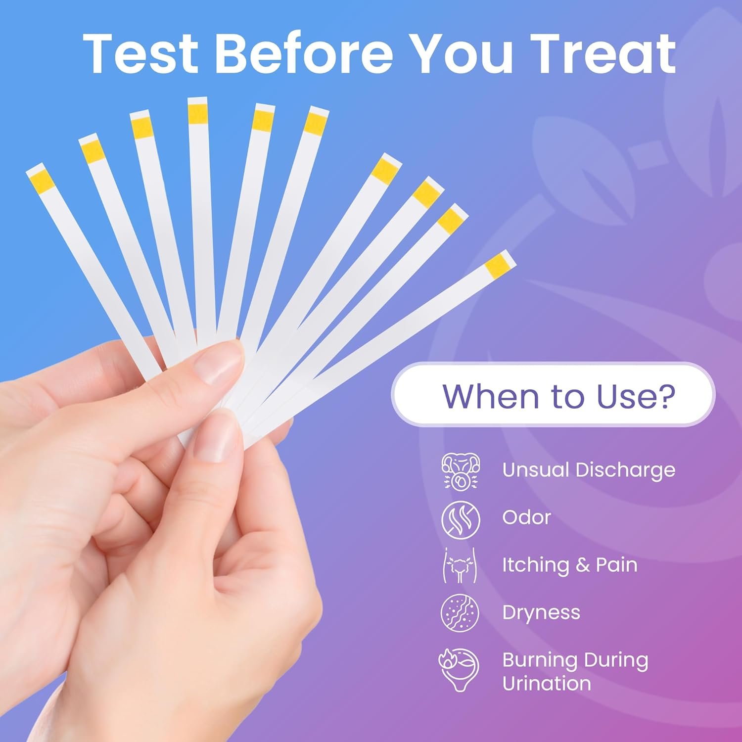 Pelvana Vaginal pH Test Strips for Women – 50 Strips, at-Home BV and Yeast Infection Test Kit, Vaginal pH Tester to Differentiate Between Conditions - Image 6