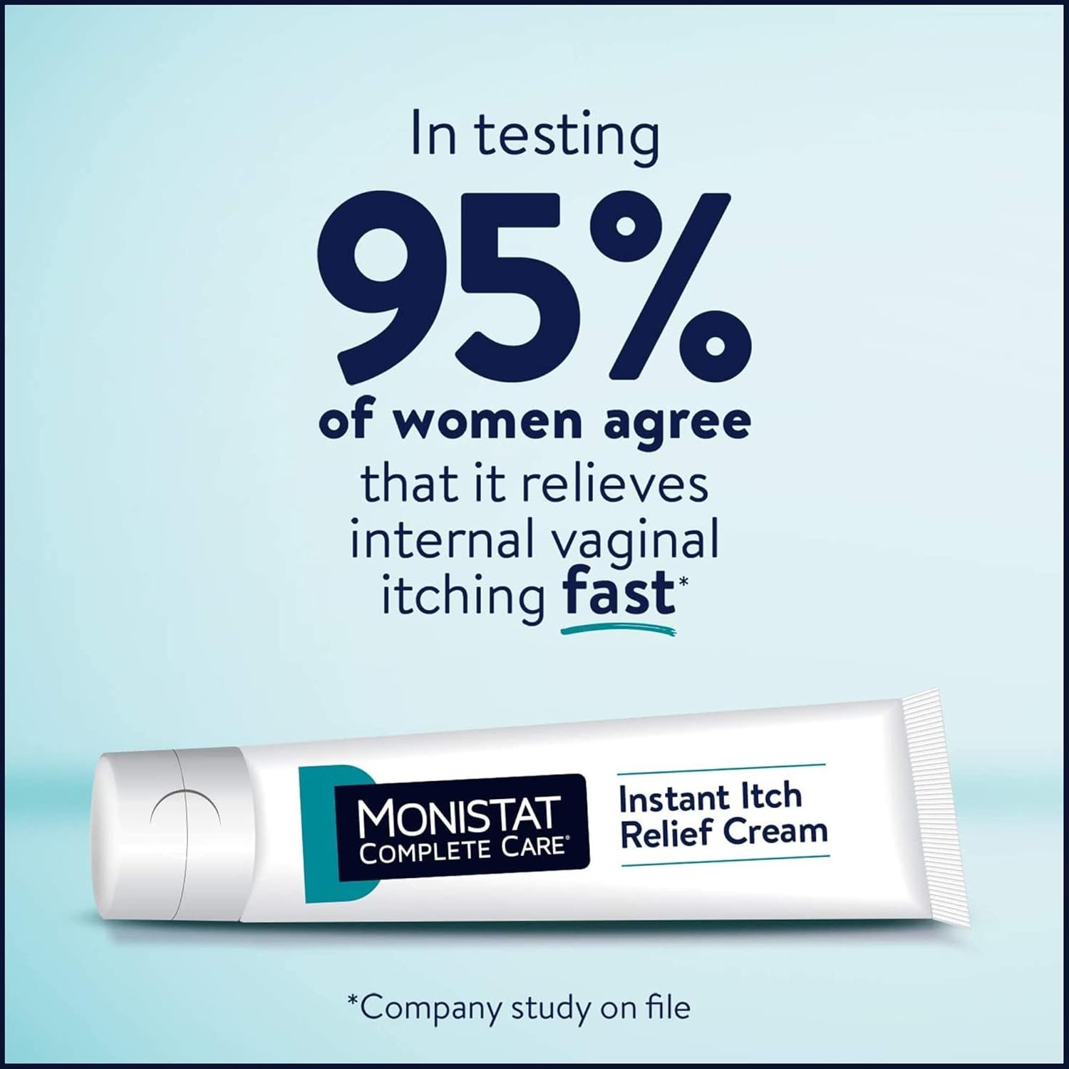 Monistat Instant Itch Relief Cream for Women, Maximum Strength Feminine Itch Care, 1 oz, 2 Pack - Image 4