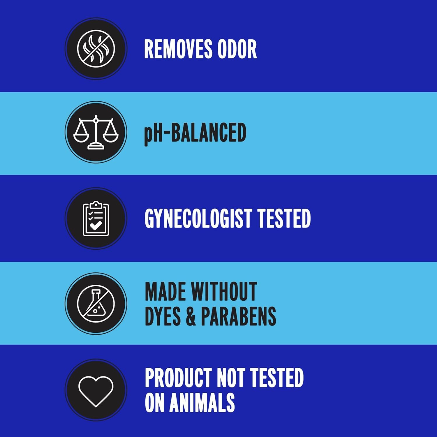 Summer's Eve Ultimate Odor Protection Daily Feminine Wipes, Gentle pH-Balanced Formula with Boric Acid Cleanses & Removes Vaginal Odor, Individually Wrapped Body Wipes, 12 Count - Image 6