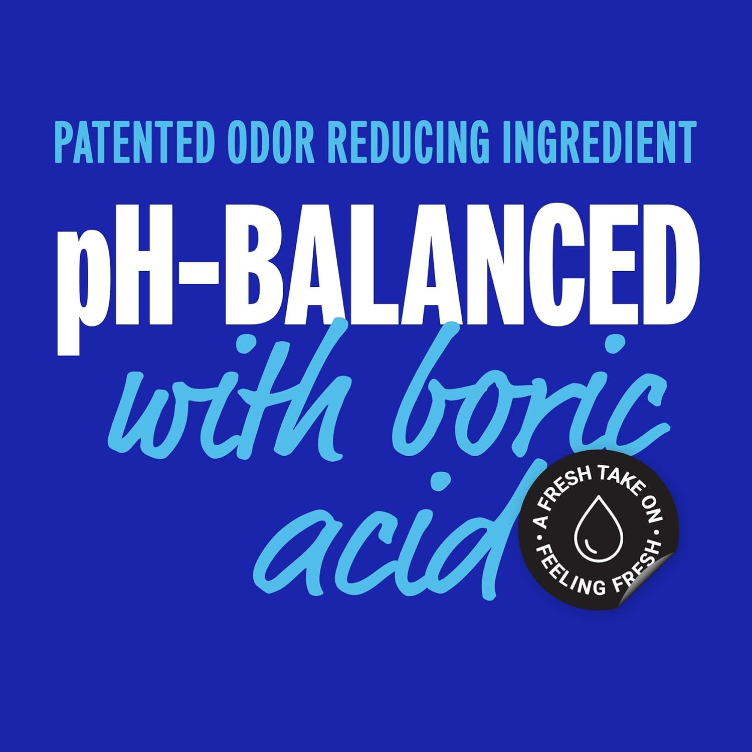 Summer's Eve Ultimate Odor Protection Daily Feminine Wipes, Gentle pH-Balanced Formula with Boric Acid Cleanses & Removes Vaginal Odor, Individually Wrapped Body Wipes, 12 Count - Image 3