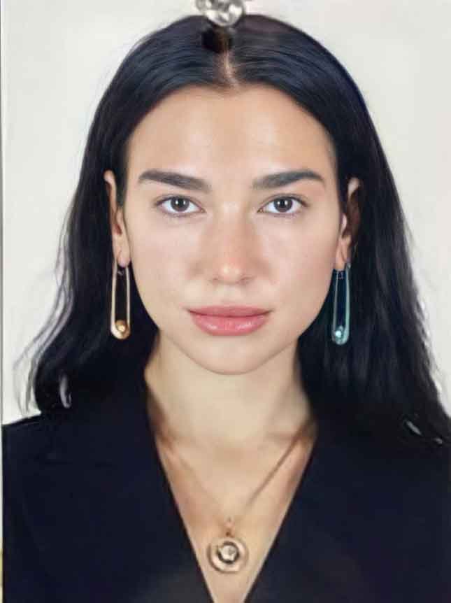 An image of Dua Lipa has taken over the internet amid rumors that it’s her passport photo.