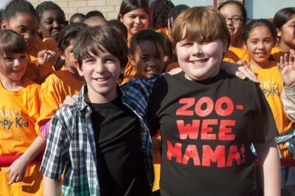 Zachary Gordon (left) and Robert Capron starred in 2010's Diary of a Wimpy Kid, based on the best-selling books.