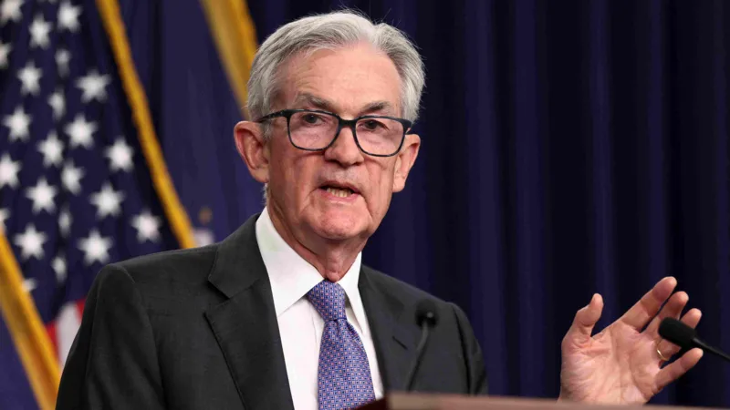 A senior Federal Reserve official speaking at a press conference about the latest US interest rate cut