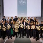 LVMH teams and award winners celebrating the 2025 Life 360 Awards in Paris for sustainability achievements