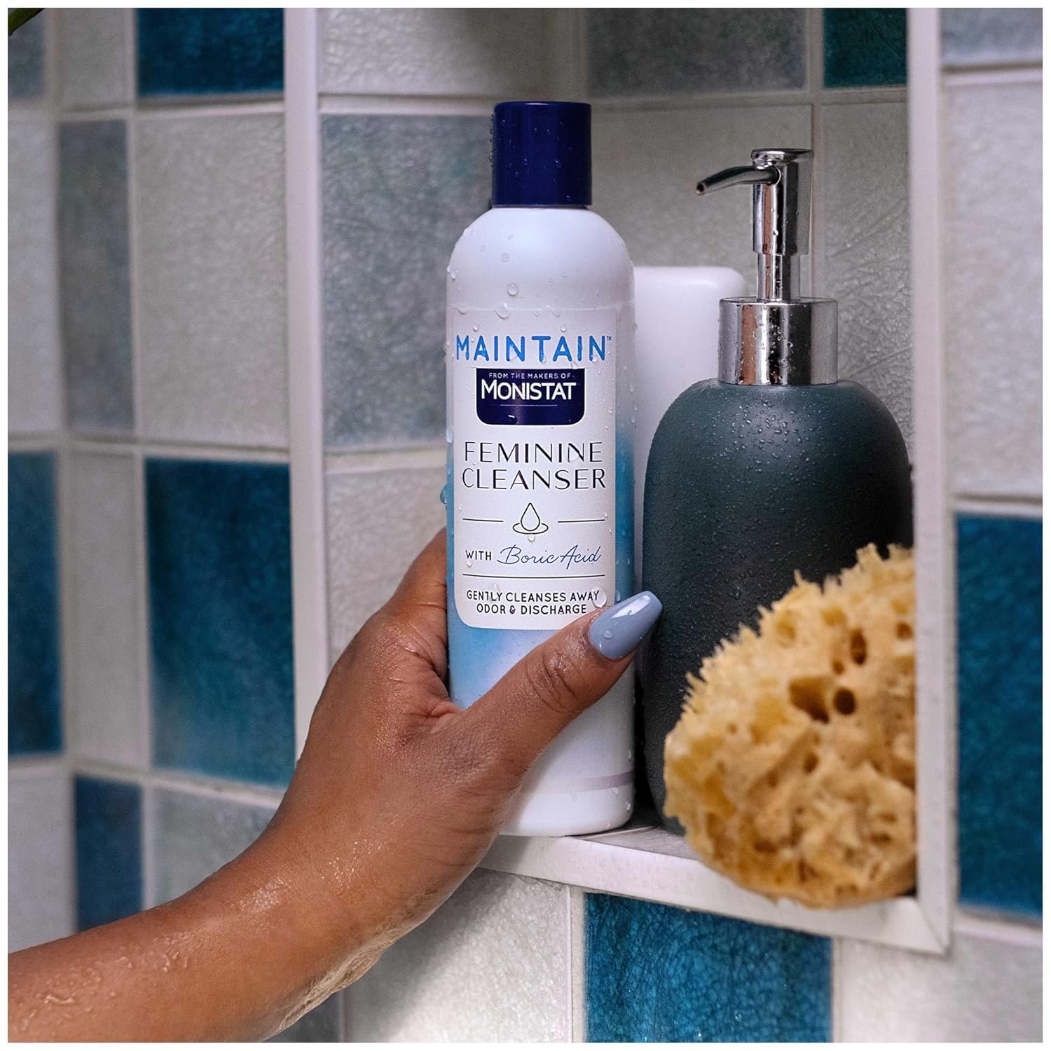 Monistat Boric Acid Feminine Wash, Fragrance-Free Intimate Wash for Women with Gentle pH-Balanced Formula, 10 Fl Oz - Image 5