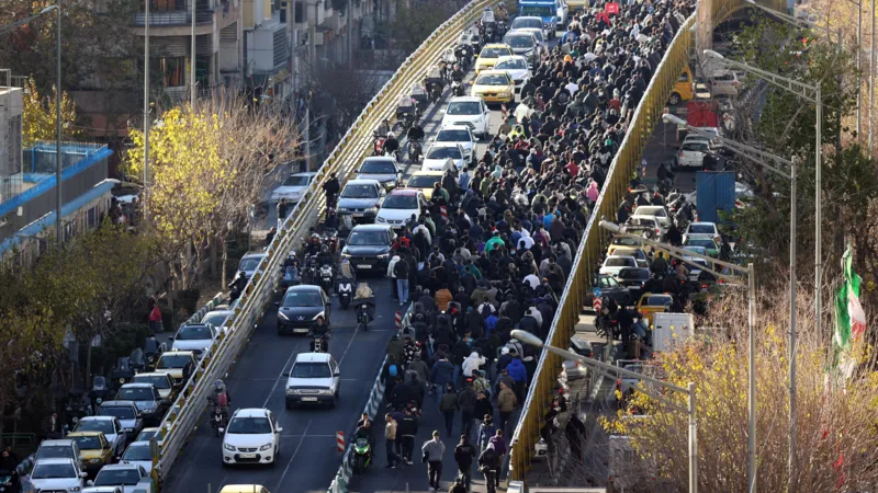 Protests sweep Iran as the rial plunges, with strikes, student demonstrations, and government changes amid growing economic unrest.
