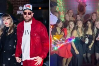 Taylor Swift Chiefs Christmas party