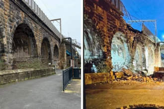 Trains Delayed After Fake Bridge Collapse Image Circulates.