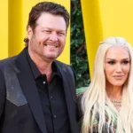 Blake Shelton and Gwen Stefani grocery shopping in Los Angeles, casually dressed, showing unity and calm amid divorce rumors.