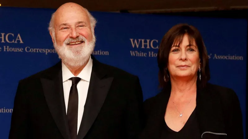 Director Rob Reiner and his wife Michele Reiner attend a public event together before their deaths in Los Angeles.