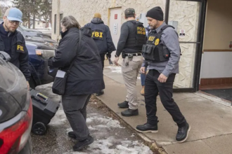 Federal agents inspecting a Minneapolis childcare center amid investigation into Somali-run facilities