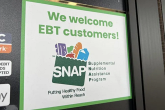 SNAP card with candy and soda crossed out to show new purchase restrictions