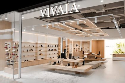Vivaia Paris boutique at Westfield Les 4 Temps showcasing sustainable footwear collections