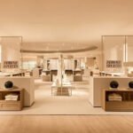 Zara models wearing different outfits generated with AI technology during a fashion photoshoot