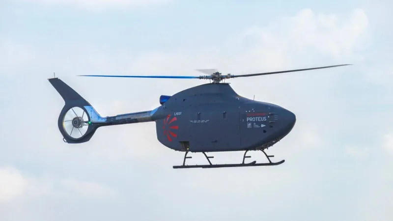 UK’s First Autonomous Helicopter Completes Its First Flight