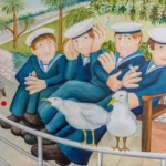 Exhibition celebrates Beryl Cook in her adopted home of Plymouth