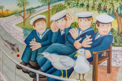 Exhibition celebrates Beryl Cook in her adopted home of Plymouth