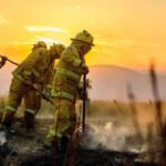 Firefighters battle emergency level blazes in Australia heatwave