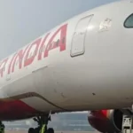 Air India Airbus A350 Engine Damaged by Cargo Container at Delhi Airport