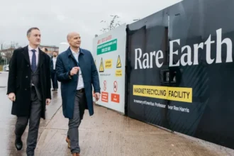 The University of Birmingham opens a rare earth magnet recycling facility, boosting UK supply and supporting clean tech growth.