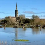 Rain and Snow Raise Flood Risk in UK After Storm Chandra
