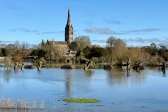 Rain and Snow Raise Flood Risk in UK After Storm Chandra
