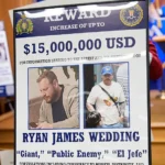 Former Olympian Ryan Wedding, one of the FBI's most wanted fugitives, arrested for running a transnational cocaine trafficking network.