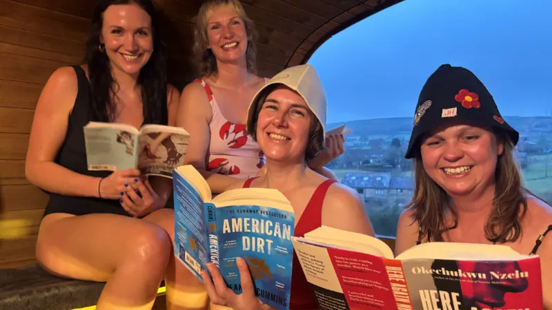 Steamy Sauna Book Club in West Yorkshire Offers Unique Twist on Reading