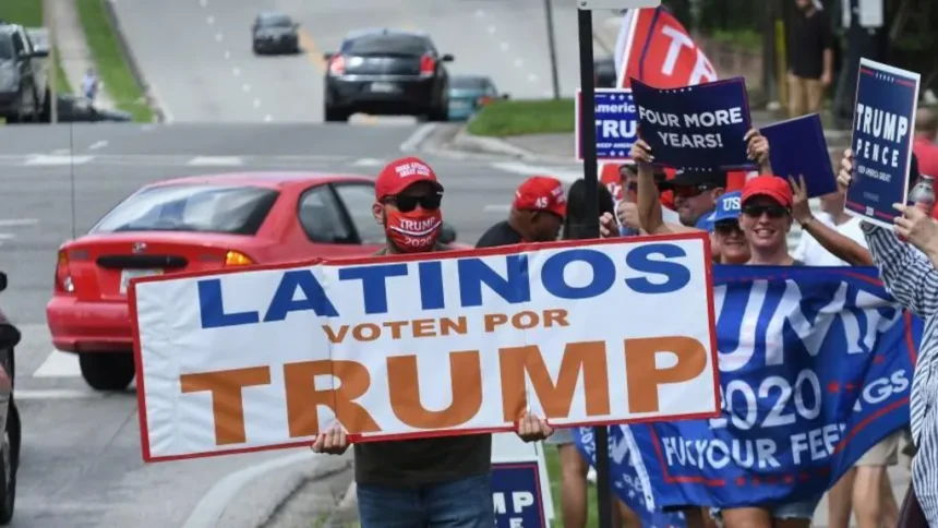 Latino support for Trump is declining due to economic struggles and controversial immigration policies, raising challenges for the midterms.