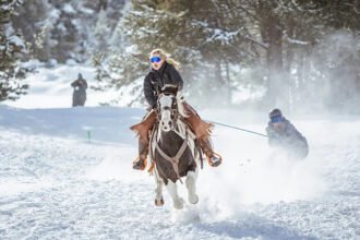 Why skijoring is taking travellers off Colorados ski-resort circuit