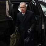 Canadian Prime Minister Mark Carney speaking at Davos about defense and U.S. relations