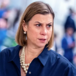 Senator Elissa Slotkin speaking during a Senate hearing