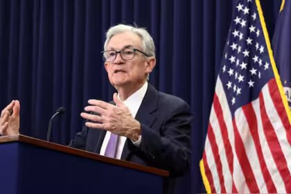 Federal Reserve chair Jerome Powell speaking as a Justice Department investigation raises concerns about Fed independence