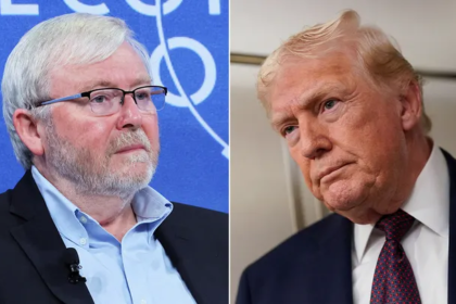 Kevin Rudd during his time as Australia’s ambassador to the United States