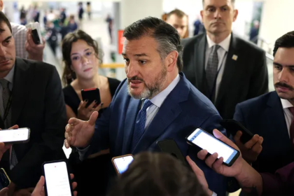 Speaker Mike Johnson speaking to reporters about backing judicial impeachments for judges blocking Trump policies