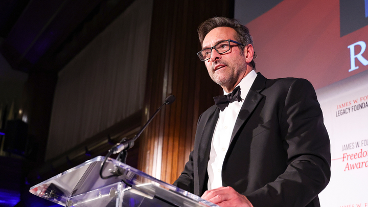 Former US hostage envoy Roger Carstens speaking about Nicolás Maduro during a TV interview, saying he did not view Maduro as a violent drug boss.