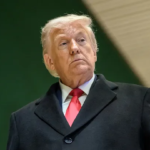 Donald Trump speaking with New York Magazine reporter about his health in the Oval Office