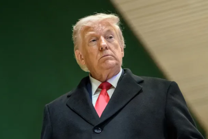 Donald Trump speaking with New York Magazine reporter about his health in the Oval Office