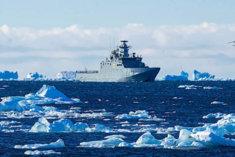 President Donald Trump speaking about Greenland at the World Economic Forum in Davos