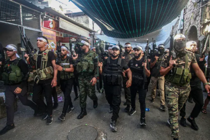 Israeli Defense Forces patrol the West Bank as security concerns shape the two-state debate