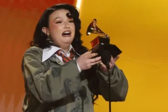 Bad Bunny makes Grammy history as stars protest against ICE