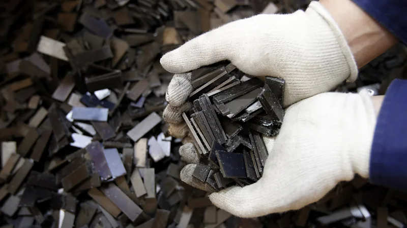 Harvesting Rare Earths Without Digging