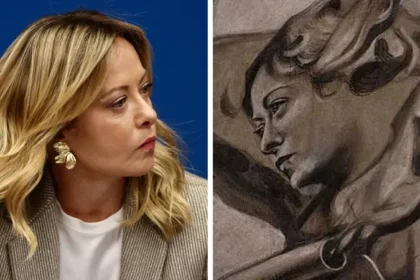 Restored Angel Fresco in Rome Sparks Controversy Over Alleged Likeness to Italian PM Meloni
