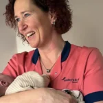 The nurses caring for new parents in the Netherlands