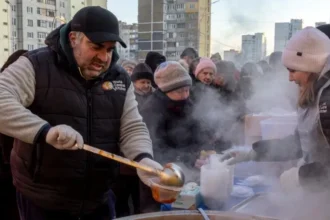 Thousands Without Power in Freezing Ukraine After Renewed Russian Strikes