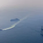 US build-up of warships and fighter jets tracked near Iran