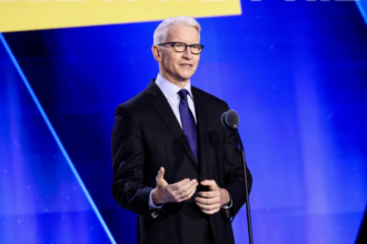 Anderson Cooper reporting for 60 Minutes during his time as a CBS News correspondent