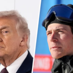 Hunter Hess competing for Team USA at the Winter Olympics